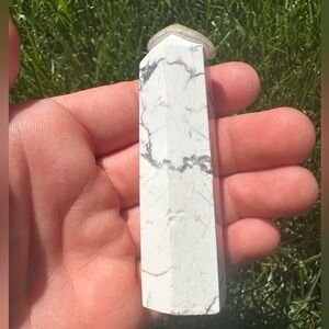 White howlite Stone Tower